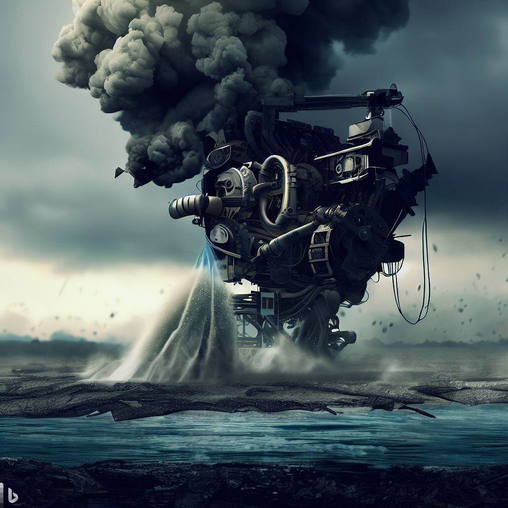 A machine that can create and control natural disasters.