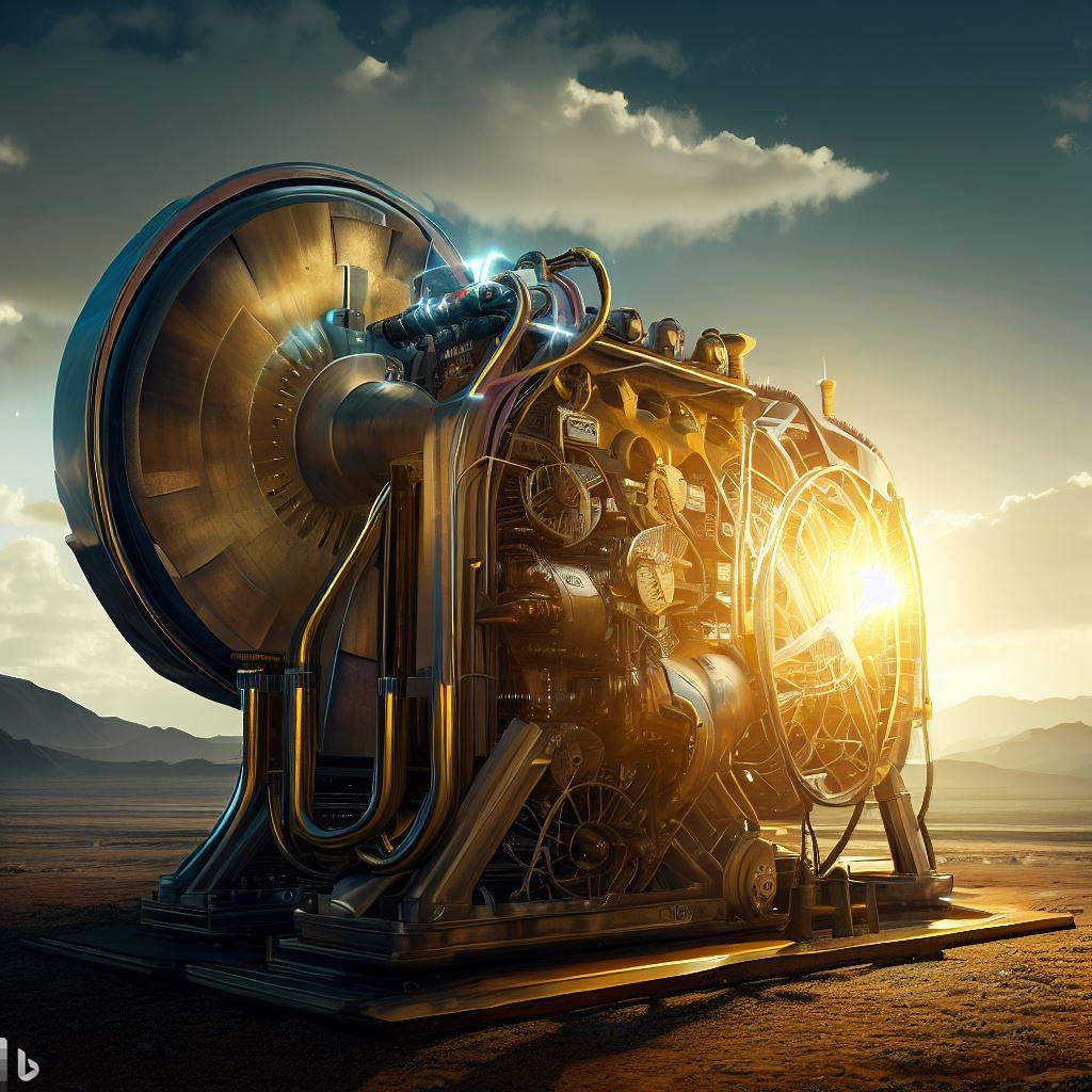 A machine that can generate unlimited clean energy.
