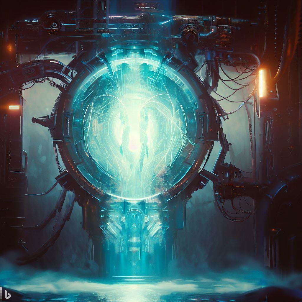 A machine that can create a portal to other dimensions.