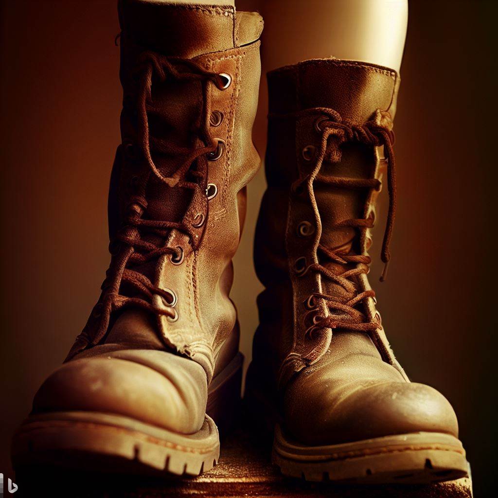 These boots are made for walking